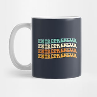 Funny Entrepreneur Gift Small Business Owner Gift Groovy Entrepreneur Mug